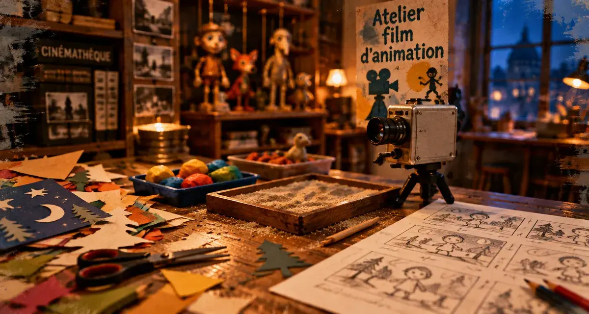 Un atelier de film d’animation dès mercredi à la Cinémathèque de Nice