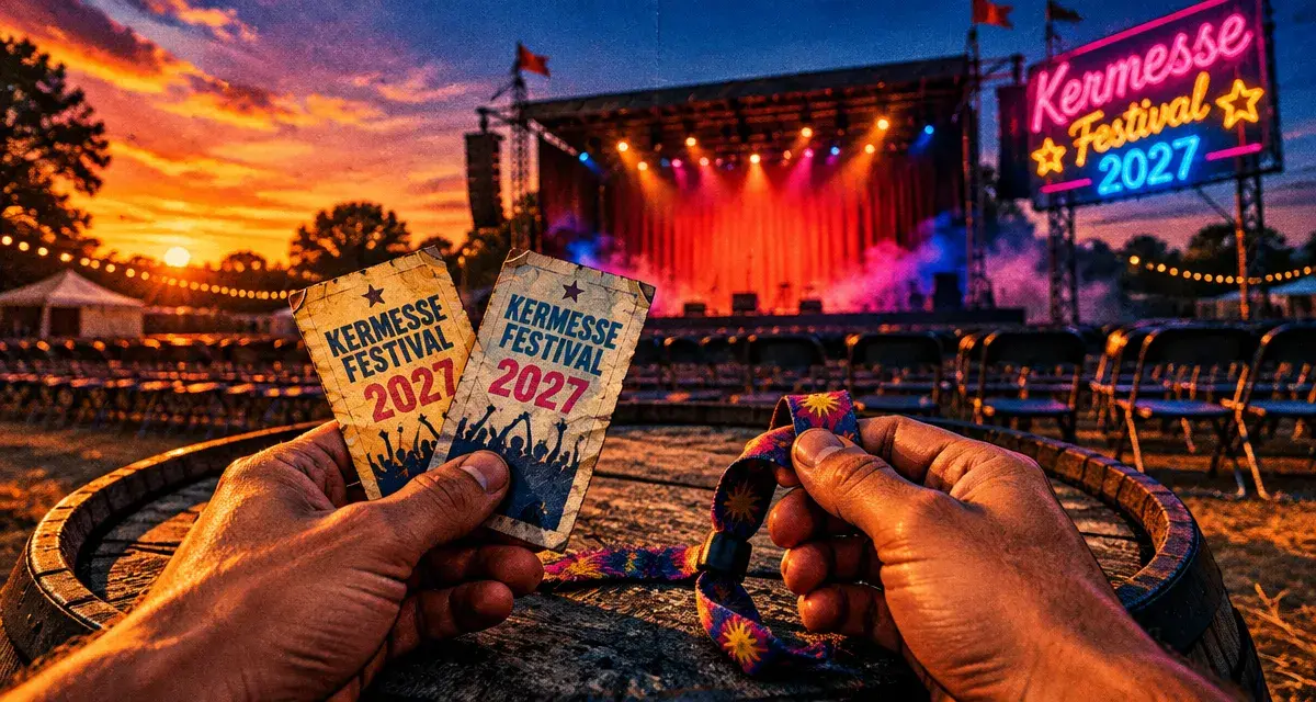 La Kermesse Festival 2027 : trois soirées au Théâtre de Verdure à Nice