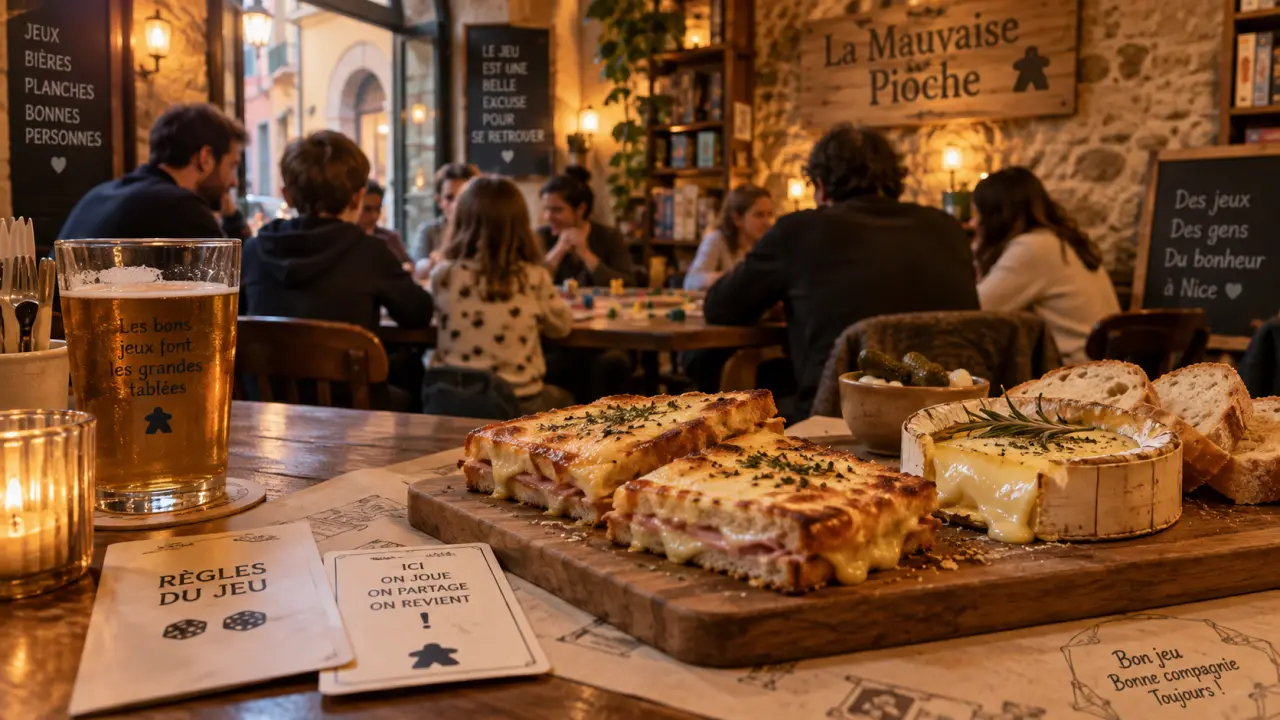 La Mauvaise Pioche, un nouveau bar à jeux dans le Vieux-Nice